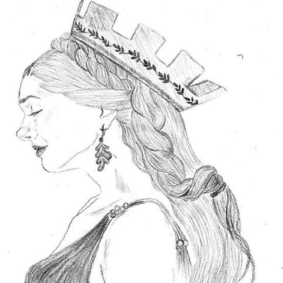 Sketch Fan art Julia Farnese - Picture 1 of 1